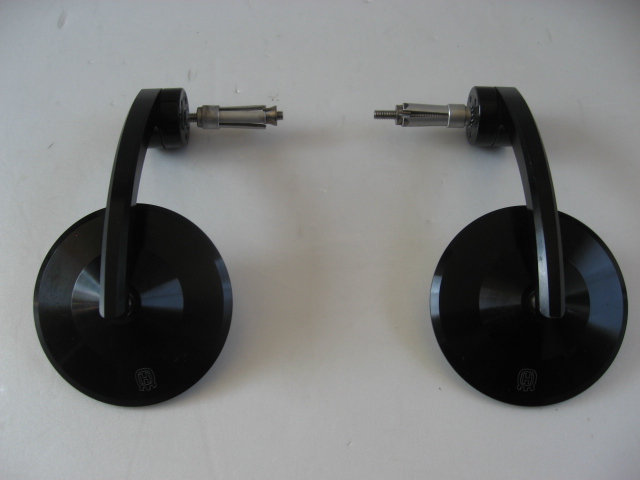 ハンドルバーエンドCNCミラー【中古品】